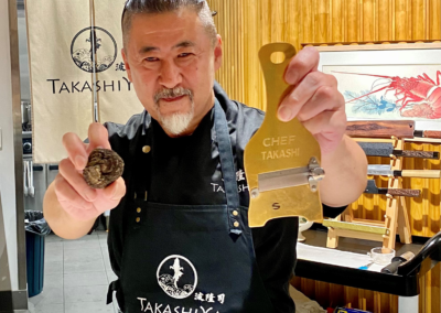 THE CONNECTION WITH Chef Takashi Nami, Head Omakase Chef, TAKASHIYA