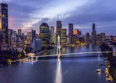 Kangaroo Point Bridge Opening